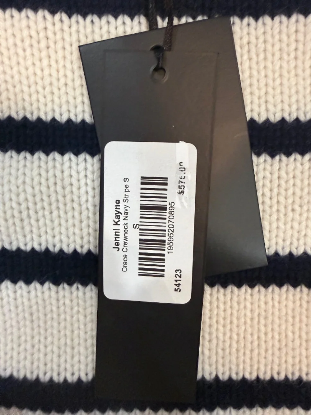 NWT Jenni Kayne Grace Crewneck Cashmere Sweater S